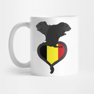 Gerbil Belgium (dark) Mug